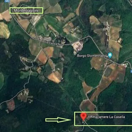 Lejlighed Wild House Nel Bosco Via Francigena *